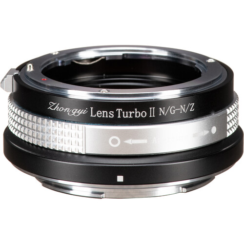 Zhongyi Mitakon Lens Turbo Mark II Adaptador 0,726x – Nikon F a Nikon Z